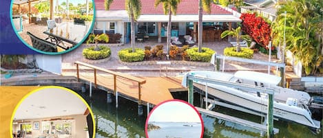 Waterfront Outdoor Oasis, Dock and Outdoor Living
Beautiful back yard, with boat lift