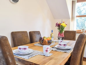 Dining Area | The Weavers Loft, Capel Dewi