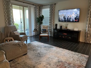 Tv And Fireplace