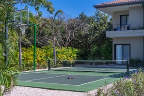 Private pickleball court - ready, set, fun!