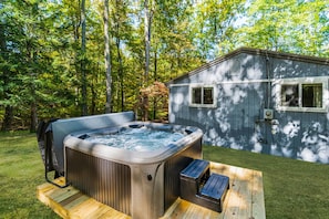 Bain à remous extérieur