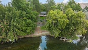 You will have your own private beach beside the clear refreshing water.