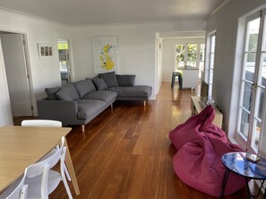 Dining and living room