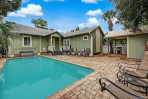 Private, heated pool ready to go!