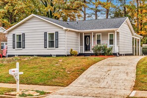 This charming home nestled in a quieThis charming home nestled in a quiet, residential neighborhood.