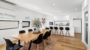 Stylish, air-conditioned living space