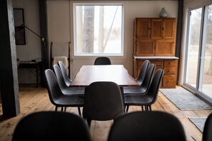 Large Dining Area connected to kitchen & great room.