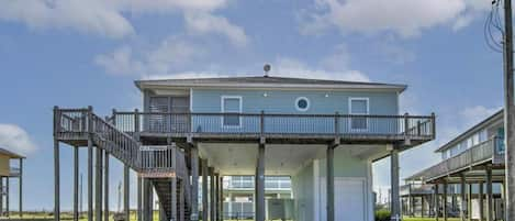 Beautiful ocean view  beach house just steps away from the beach