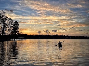 Lake Sunsets take your breath away!