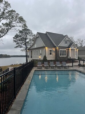 The pool and pavilion are for our guests at Cottage Cove only!


