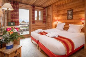 Drift to sleep in a comfortable bed after a wonderful day outside.