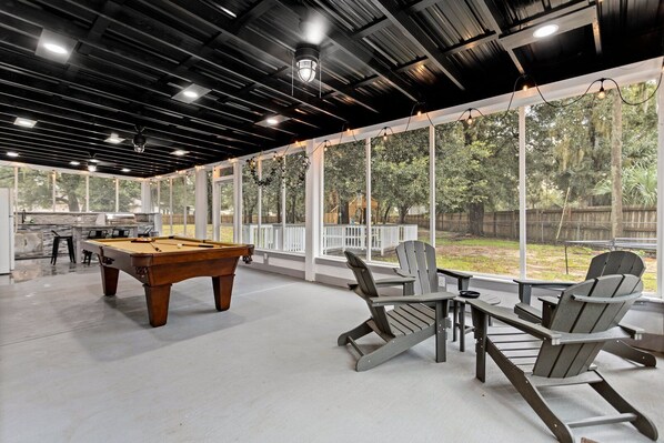 Pool Table.