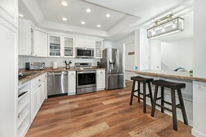 Large remodeled kitchen with all new appliances