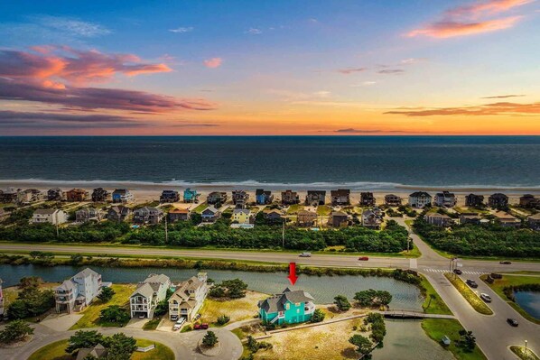Only steps away from the soft, sun-kissed sands of pristine beaches.