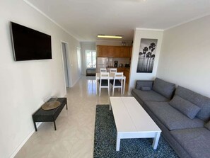 Living Room with Fireplace