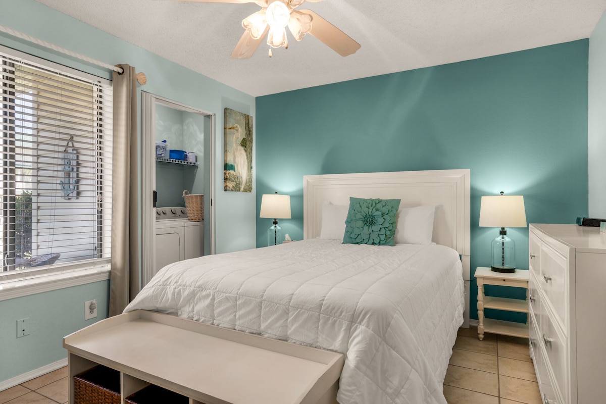 ⭐350yds2Beach-Ground Floor-Community Pool-1BR Sandprints D11⭐