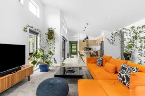 Light-filled, vibrant, personal oasis