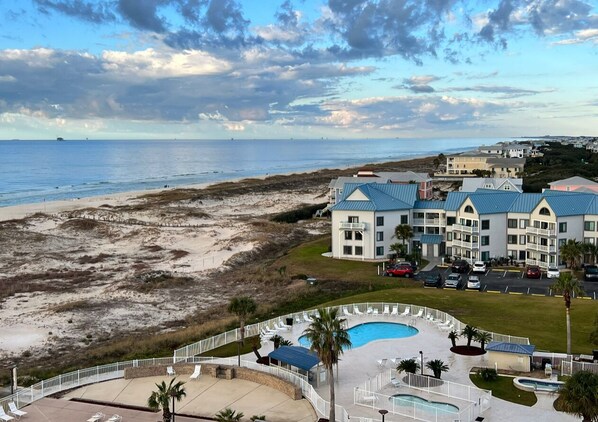 View from the balcony!