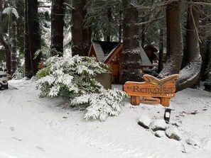 EL REMANSO, entorno de bosques nevados, en un interior cálido y acogedor.