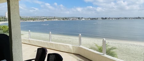 Unobstructed Bay View from your private deck!