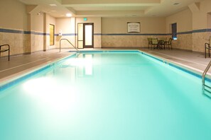 Take a dip in the indoor pool.
