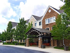 Exterior view of the property