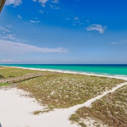 The Gulf of Mexico is just outside the back door