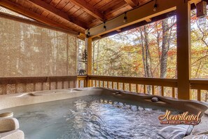 Wears Valley Cabin Rental Beary Lazy Hot Tub
