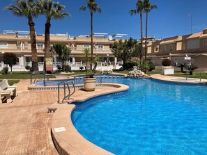 1 of 2no communal pools to enjoy with separate toddler sections