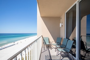 Private balcony.