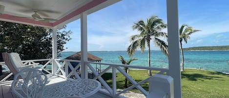 From porch overlooking Harbour Island