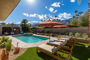 Warm and sunny afternoons by the pool