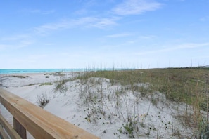 Vue sur la plage/l’océan