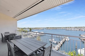 View from 1st floor balcony