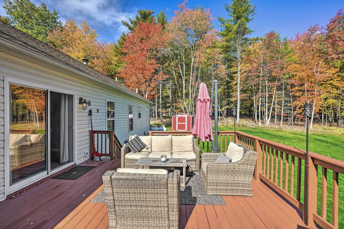 Catskills Home w/ Yard & Media Room, Near Hiking