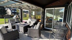 Covered patio