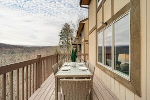 Deck | Mountain View | Bedroom/Full Bathroom on 1st Floor