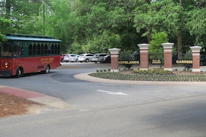 Jump on the trolley for a unique tour of Aiken!