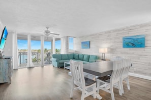 Spacious living room & Dining table
