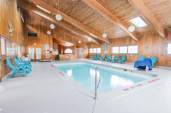 Enjoy the indoor recreation pool, perfect for year-round relaxation.