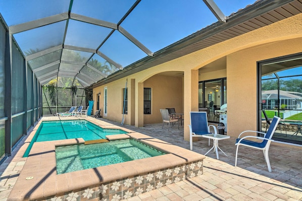 Cape Coral Vacation Rental | 4BR | 3BA | Step-Free Access | 2,356 Sq Ft