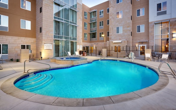 Enjoy the pool.