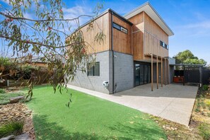 Secure backyard for pets and children to play