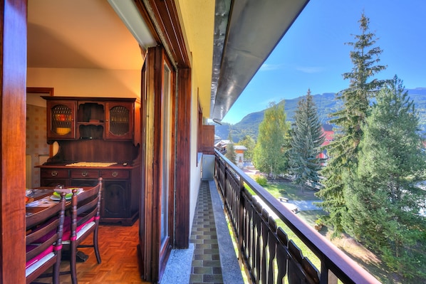 Balcony with view
