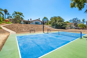 Your own private pickleball court. Perfect for all of your family and friends to enjoy!