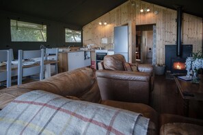 Three Cliffs - Safari Glamping Tent - Llangennith (1952)