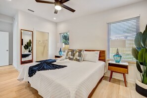Welcome to the master bedroom!