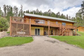 Cabin Exterior | Wraparound Deck | Gas Grill | Large Yard | Creek