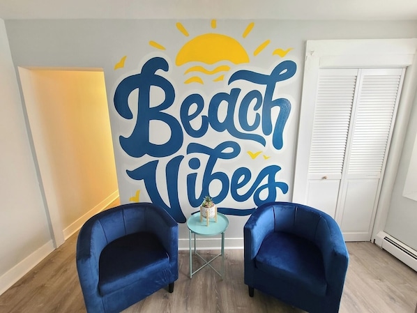 Entertainment Area & Game Space featuring a Custom Mural from Atlantic City Local "Culprits" Artist