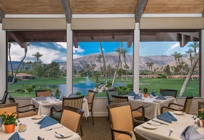 Sunrise Country Club dining room has the most gorgeous views!